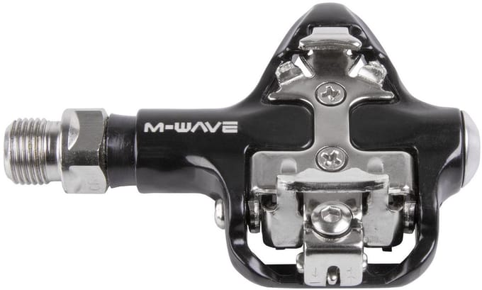 M-wave Klikpedalen Drag-r2 Spd Zwart/zilver