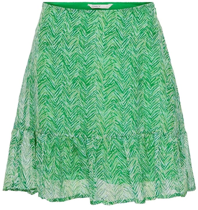 Only Meline Fr Korte Rok Groen L Vrouw