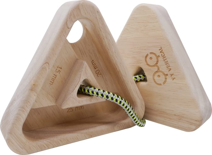 Triangle – nomadisch trainingshulpmiddel met 5 grepen, ultracompact