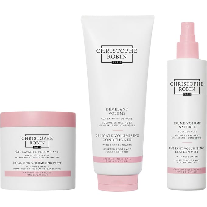 Christophe Robin Cleansing Volumizing Hair Paste Pure with Rose Extracts - 250ml