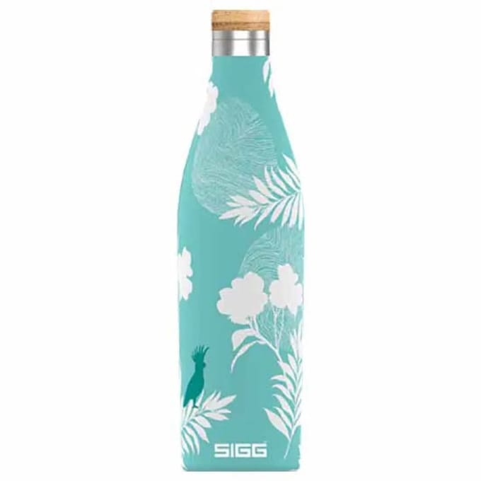 SIGG | Meridian Sumatra 0.5 L Birds blue-white | RVS Drinkfles