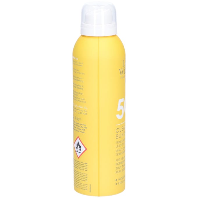 Louis Widmer Clear & Dry Sun Spray SPF50 Licht Geparfumeerd 200 Zonnecrème