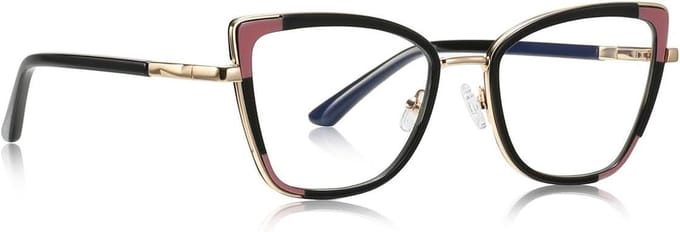 Dames Bril - Mode Montuur - Scherm Tijd - Anti Blauw Licht - UV400 Lens - Kat Oog