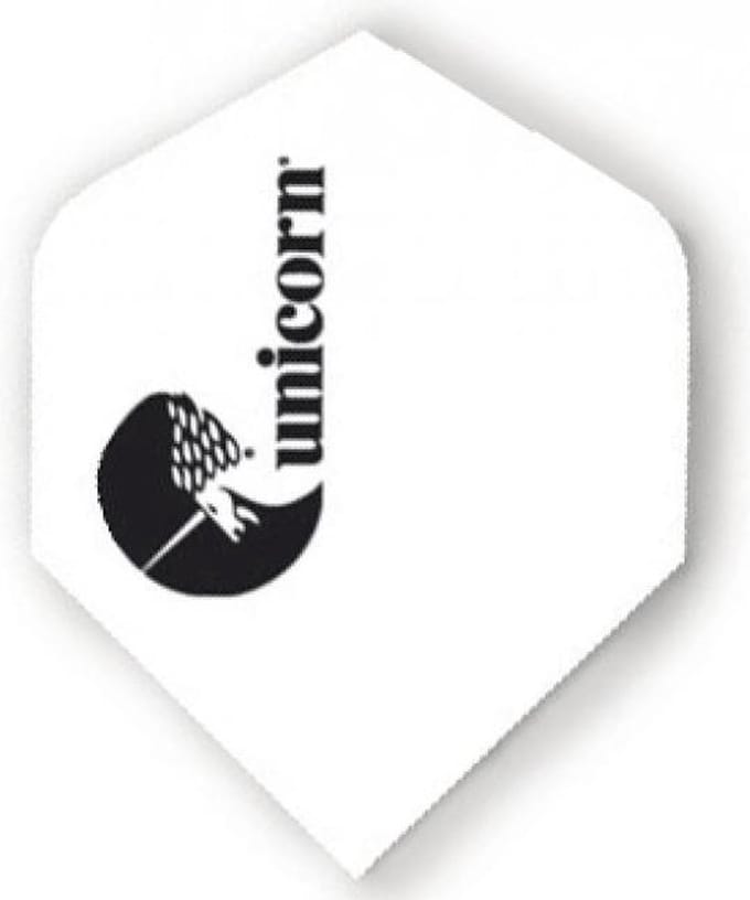Unicorn Super Maestro 125 - White - Dart Flights