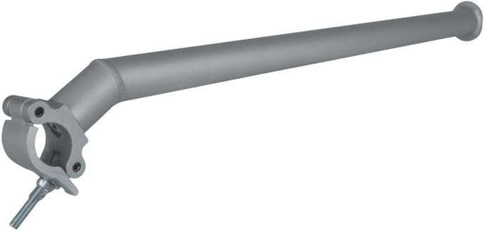Showgear Arm Coupler with angle MKII WLL: 50 kg - Zilver
