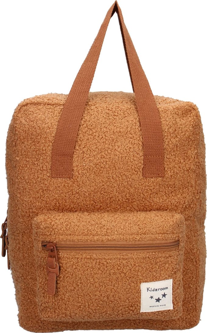 Kidzroom Soft Whispers Rugzak - Bruin - Rugtas Kind