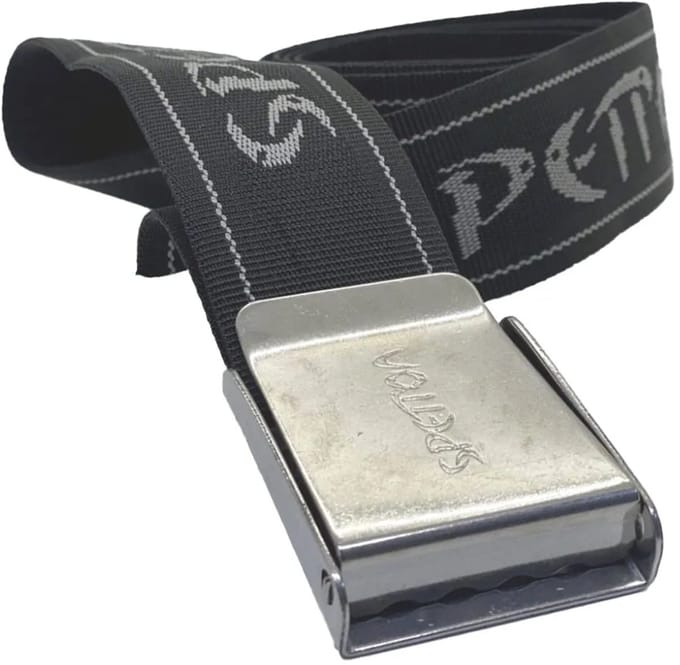 Spetton Nylon Inox Buckle Riem Zwart