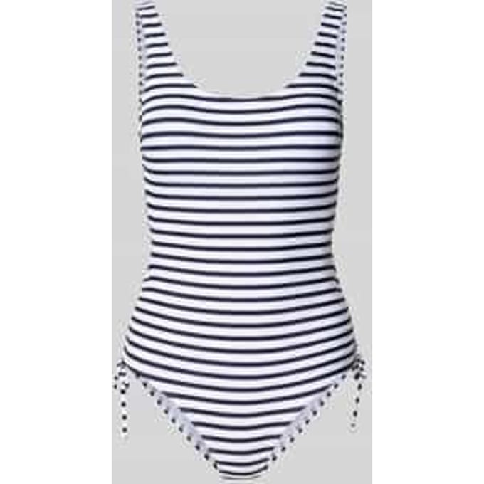 Badpak met vetersluitingen opzij, model 'Summer'