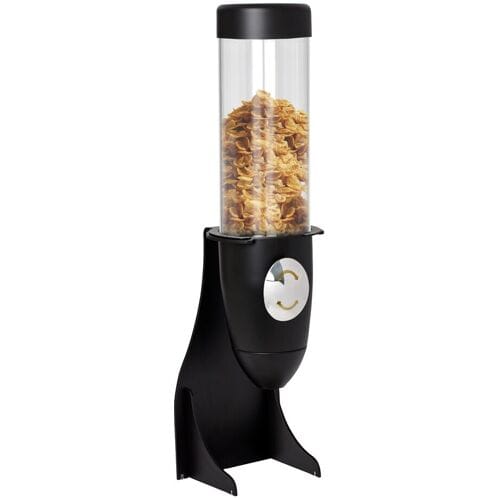 GGM Gastro Graandispenser - roterend - Ø115mm - zwart - met draaisysteem - 3,6 liter zwart