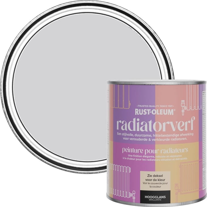 Rust-Oleum Lichtpaars Radiatorverf Hoogglans - Schaduw Lila 750ml