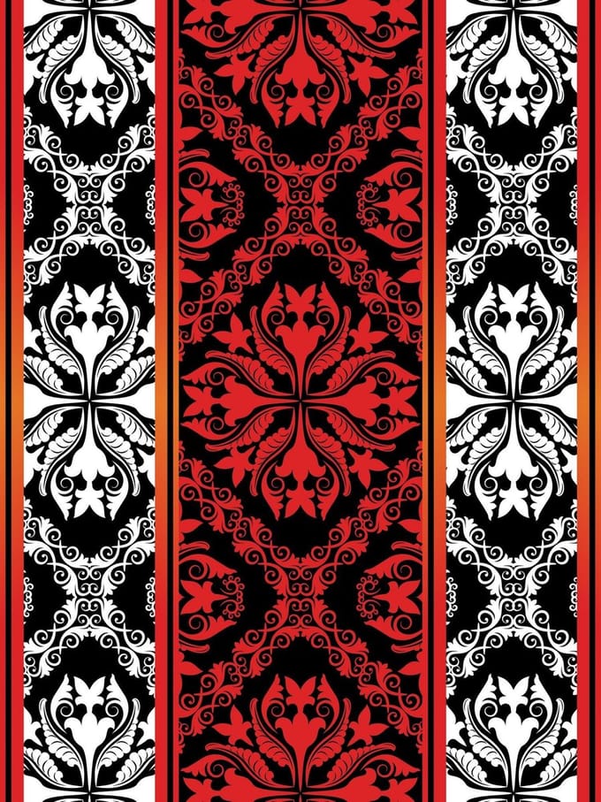 Abstract Pattern Photo Wallcovering