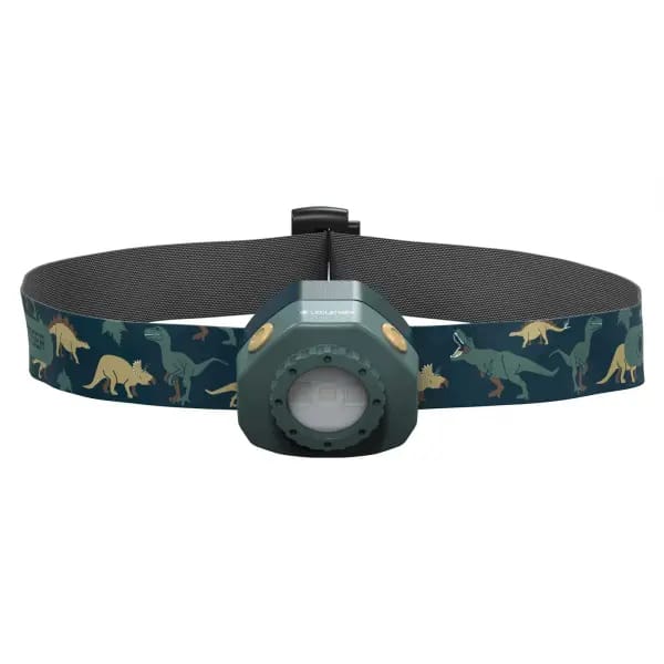 Ledlenser KIDLED4R GROEN - hoofdlamp - oplaadbaar - 40 lumen - kindvriendelijk