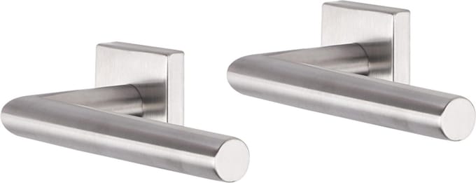Deurkruk - Impresso Harrow - Voor binnen - Vierkant - RVS - 2 stuks