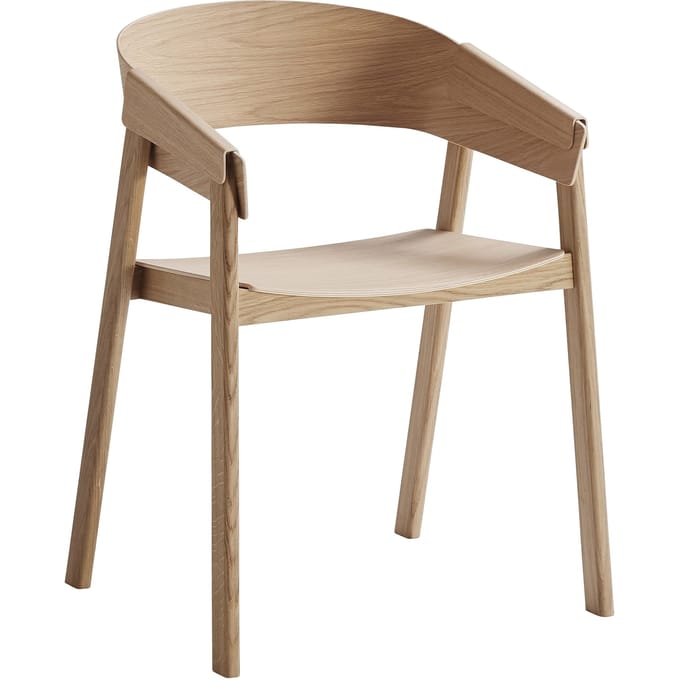 Muuto - Cover stoel - eiken - bruin