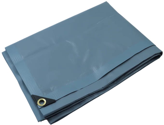 400g/m2 PVC Afdekzeil | Grondzeil | Bouwzeil | Afmeting: 2X2 meter