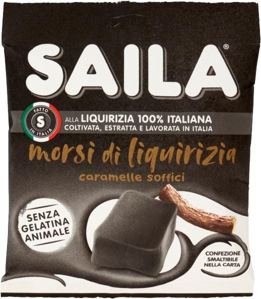 Zoethout morsi di liquirizia 100g - saila