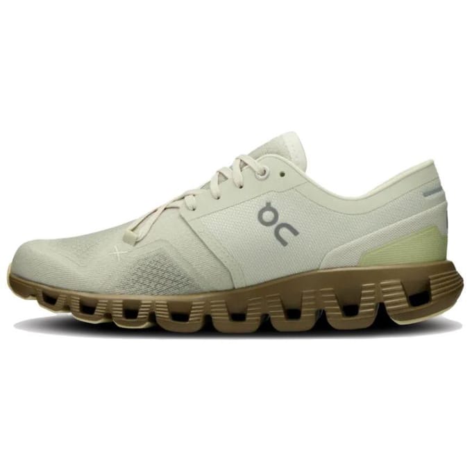 ON Cloud X 3 Aloe Hunter Dames Sneakers Groen 60.97792 41 beige