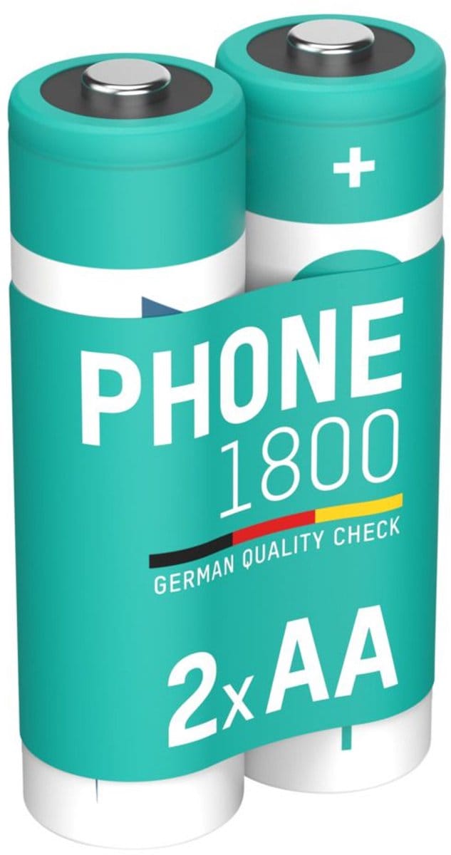 Ansmann 1312-0038 Oplaadbare AA batterij (penlite) NiMH 1600 mAh 1.2 V 2 stuk(s)
