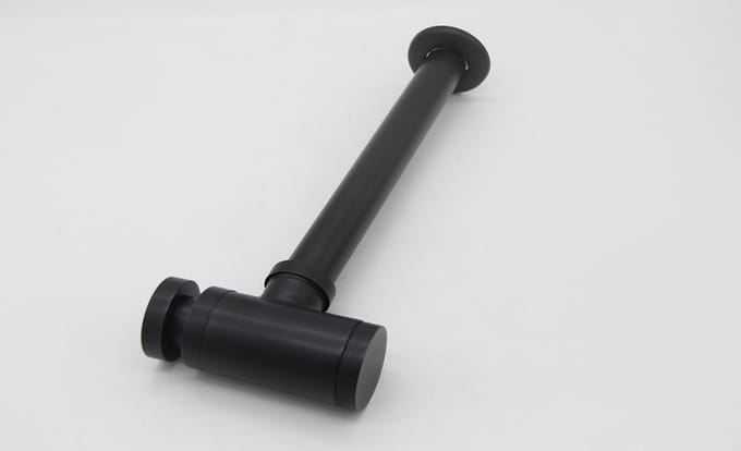 Teakea - Hevelsifon zwart 1¼ inch - lengte 27 cm