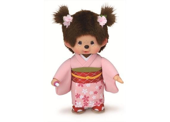Bandai Monchhichi - Kimono Roze Poppetjes en figuren