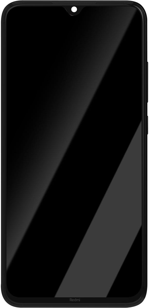 Xiaomi, Scherm + Kader voor Xiaomi Redmi Note 8 Origineel Service Pack, Zwart