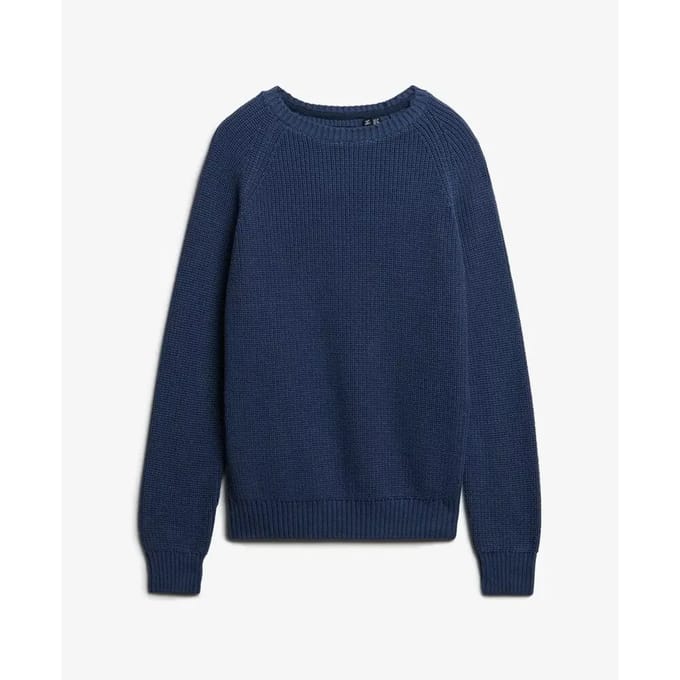 Superdry - Relaxed Ribbed Gebreide Trui - Dames - Sweaters
