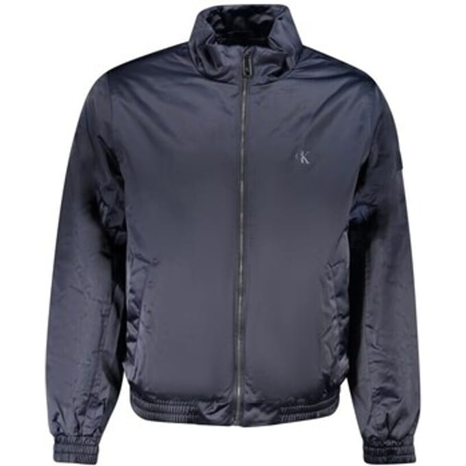 Calvin Klein Long Sleeve Padded Harrington Dark Sapphire Größe: S | Bomberjacken Outlet | Herren | Blau