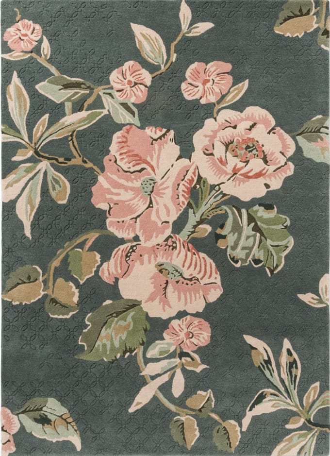 Laura Ashley Aylworth Trail Fern Green - 140 x 200 cm