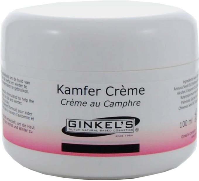 Ginkel's Kamfercrème - 100 ml - Handcrème