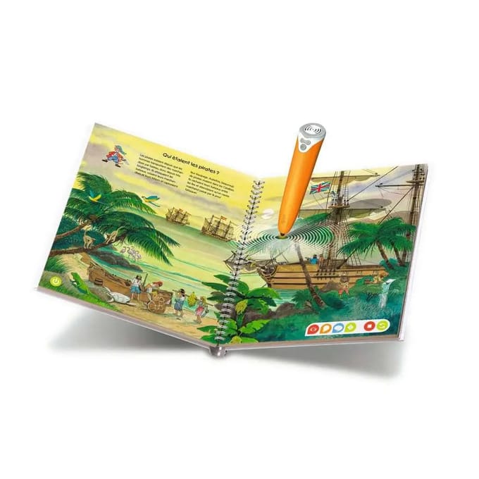 tiptoi, Interactief Boek, Ik ontdek de Piraten, 4 jaar, 13099004, Ravensburger