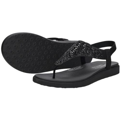 Skechers MEDITATION LUXE-MODERN EVENT Dames Sandalen - Zwart