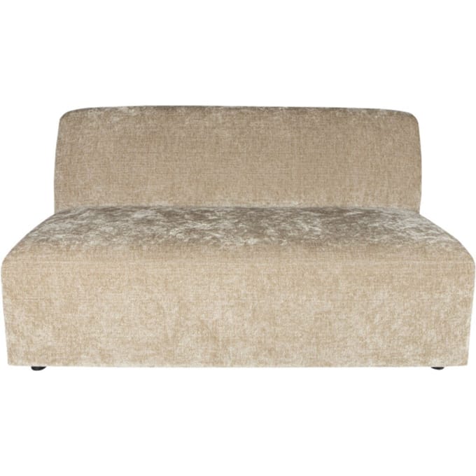 PTMD - Elementenbank Lujo - Beige - 141x100x71cm