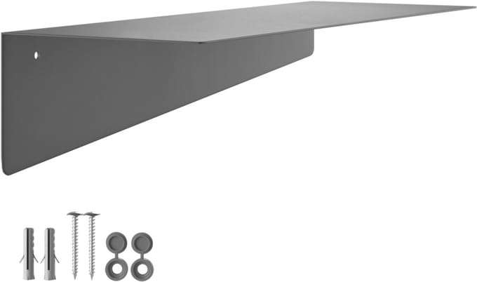 Wandplank HOVER-VII 350x130x80mm antraciet