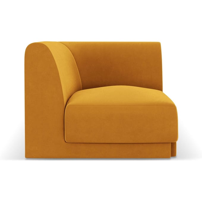 Modulair hoekelement Miley velvet | Micadoni Limited Edition