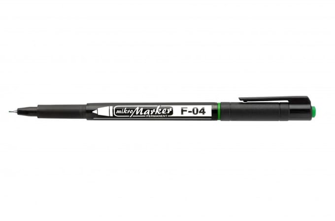 Groene Foliepen - Permanent & Waterdicht - 0.4mm