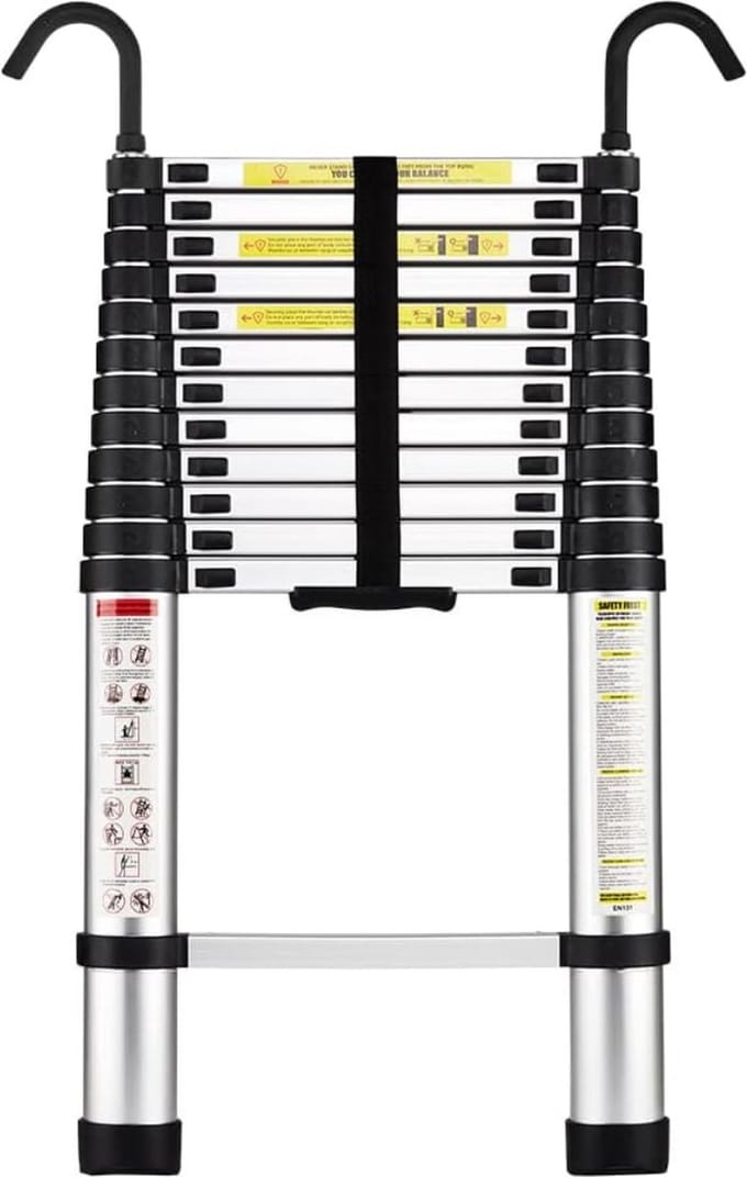 Telescoopladder - Vouwladder - Telescoopladder Aluminium