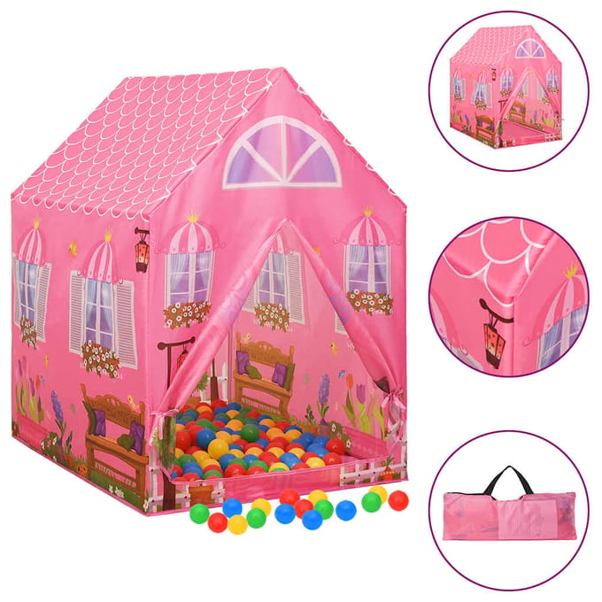 Vidaxl Speeltent Voor Kinderen, Roze, 69X94X104 Cm