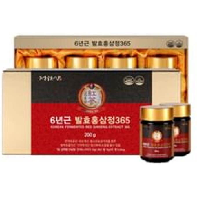 JUNGWONSAM - Korean Fermented Red Ginseng Extract 365 - Gezondheidssupplement
