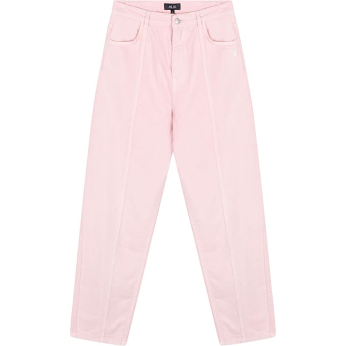 Alix The Label Linen Look Pants Pantalons Roze 2503104018