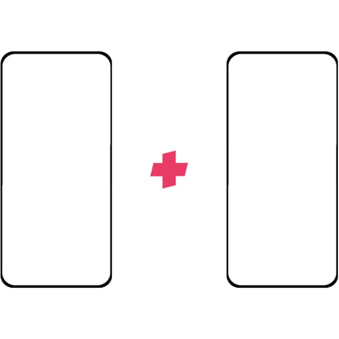 DuoPack: Google Pixel 5 screenprotector gehard glas Edge to Edge