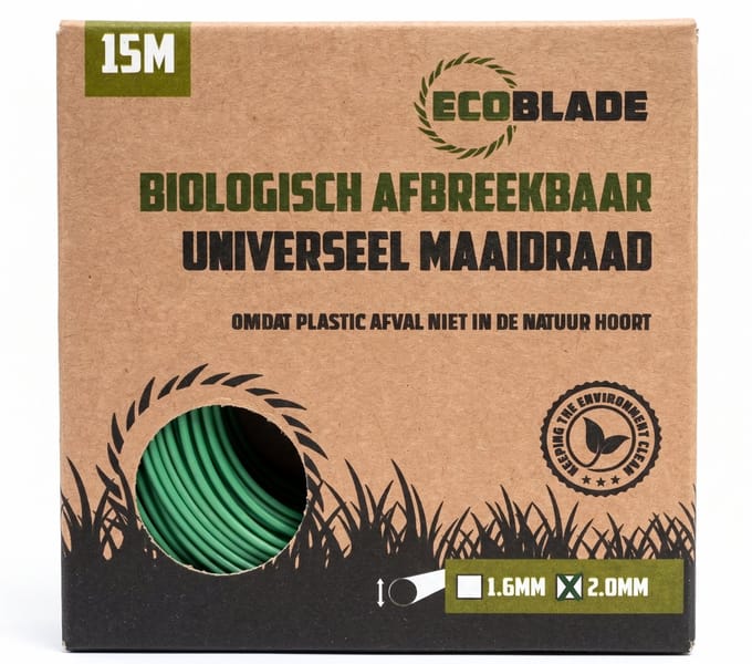 EcoBlade 2,0mm 15m - biologisch afbreekbaar maaidraad