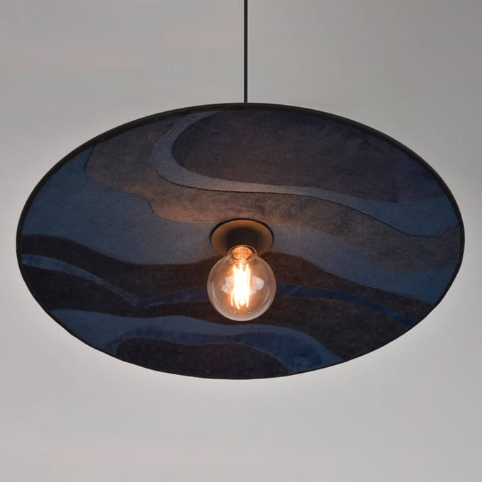 MARKET SET Sonia Laudet Hanglamp 60 cm malachiet nacht