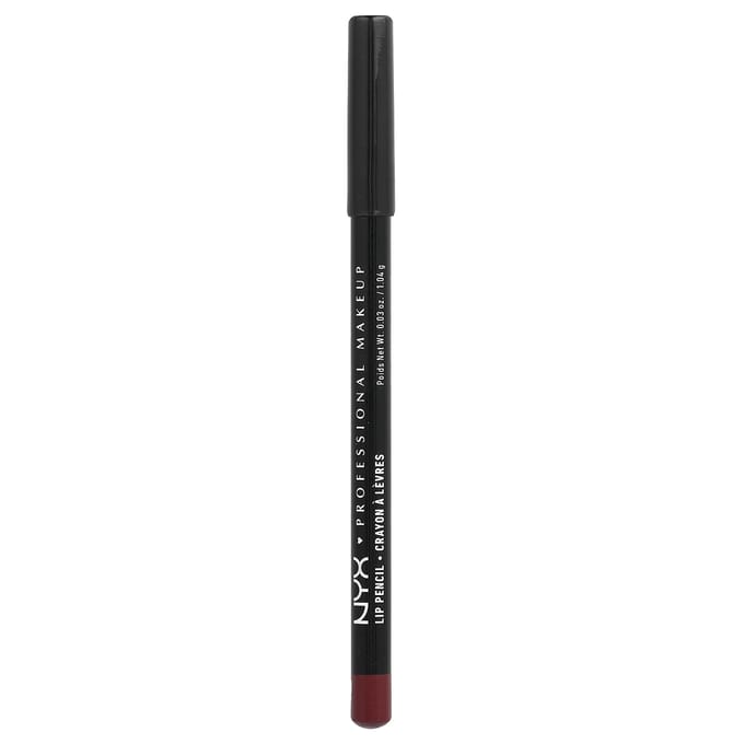NYX Professional Makeup, Slim Lip Pencil, 801 Urban, 1.04 g (0.03 oz) black