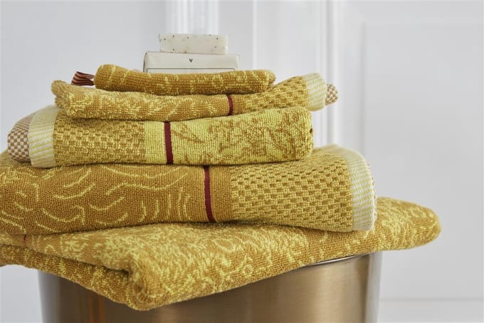 Beddinghouse x Van Gogh Museum Handdoek - 55 x 100 cm - set van 3 - Geel