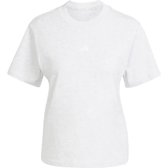 Adidas Sportswear Essentials Small Logo Cotton T-Shirt - Dames - Grijs
