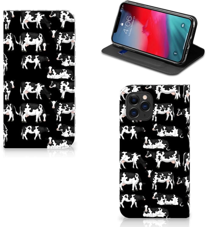Standcase Hoesje voor Apple iPhone 11 Pro Hoesje maken Koetjes
