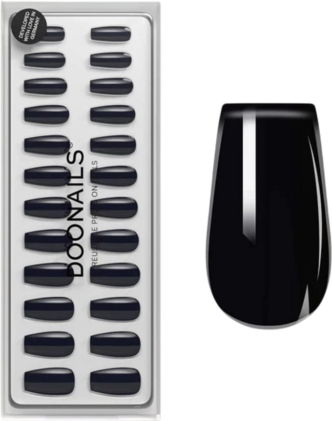 Doonails - Soft Gel Press Ons - Dark Dream Short Coffin