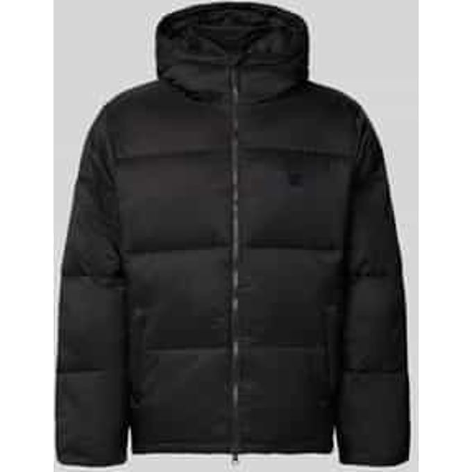 Gewatteerd jack met capuchon, model 'CLAUS PUFFER JACKET'