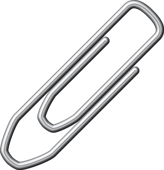 paperclips Alco 21mm hoekig doos a 100 stuks