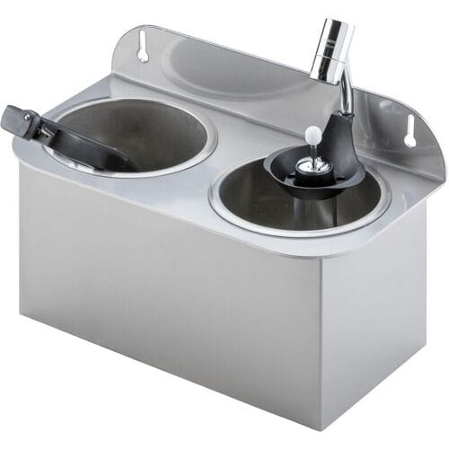 GGM Gastro Eisportioniererdusche mit Portioniererdusche & integr. Wasser-Rückfluss Verhinderer Zilver